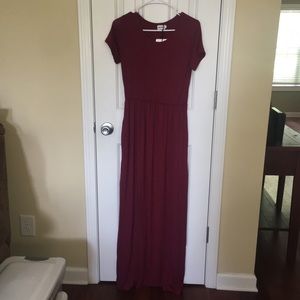 Small maxi dress